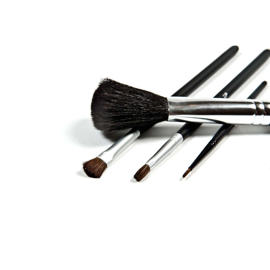 Professional Makeup Brush Set – 4-Piece Cosmetics Collection
