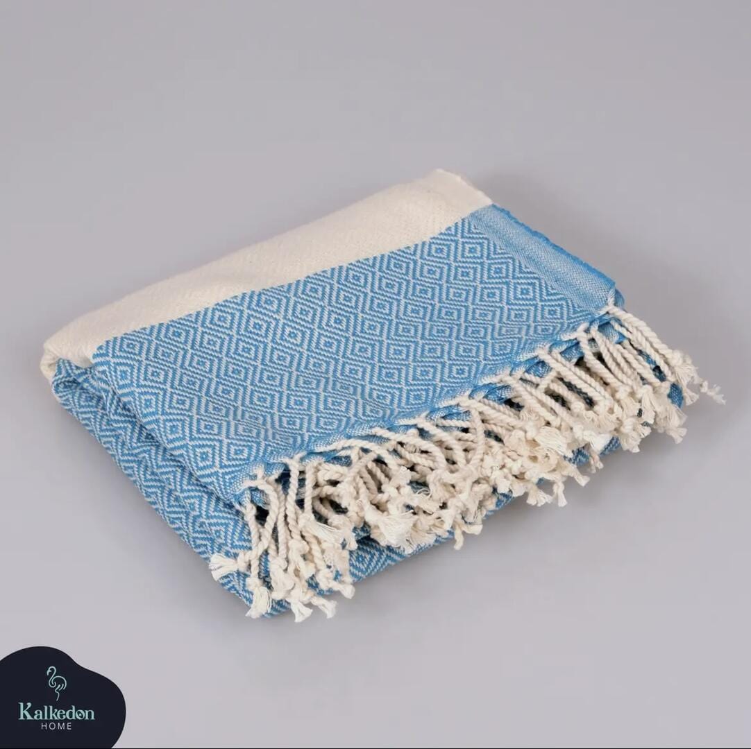 Turkish Cotton Peshtemal Towel – Lightweight & Quick-Dry