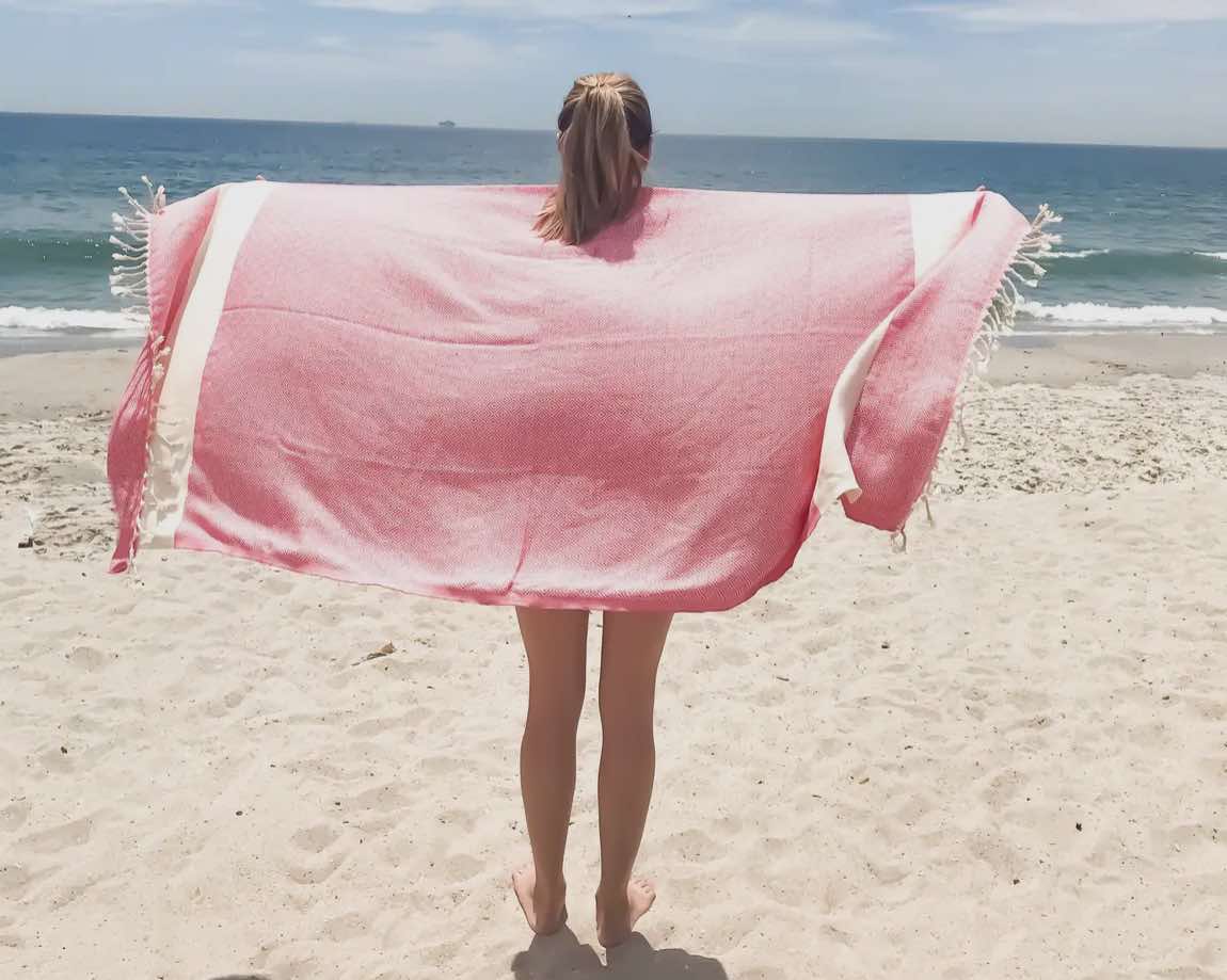 Turkish Cotton Peshtemal Towel – Lightweight & Quick-Dry