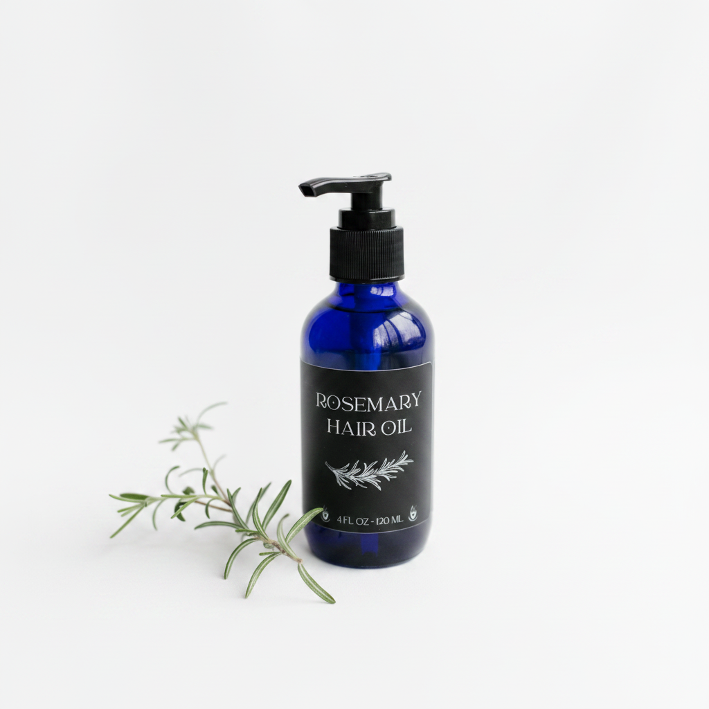 Rosemary Hair Oil – Organic Scalp Treatment for Hair Growth